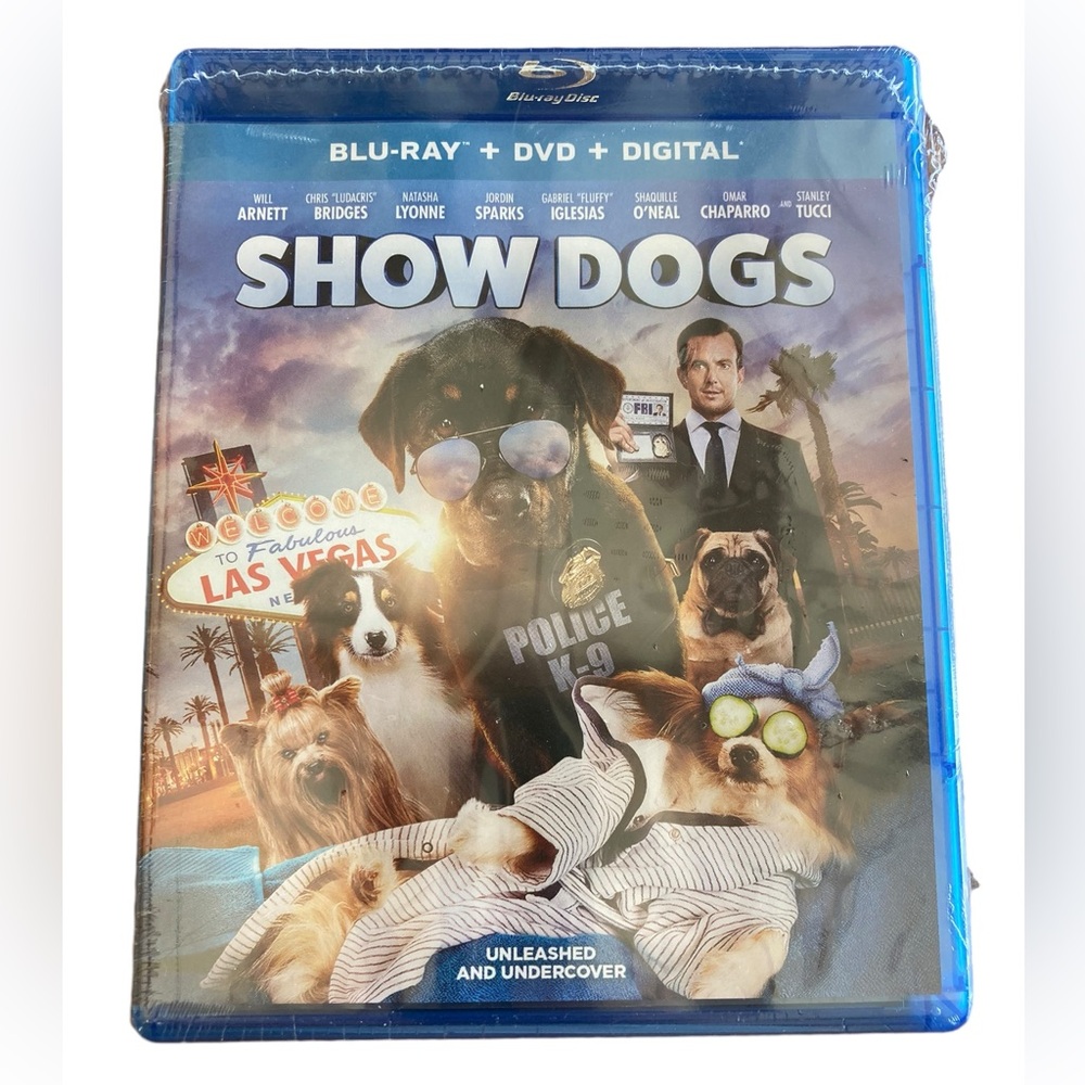 Show Dogs Blu-Ray DVD + Digital NWT